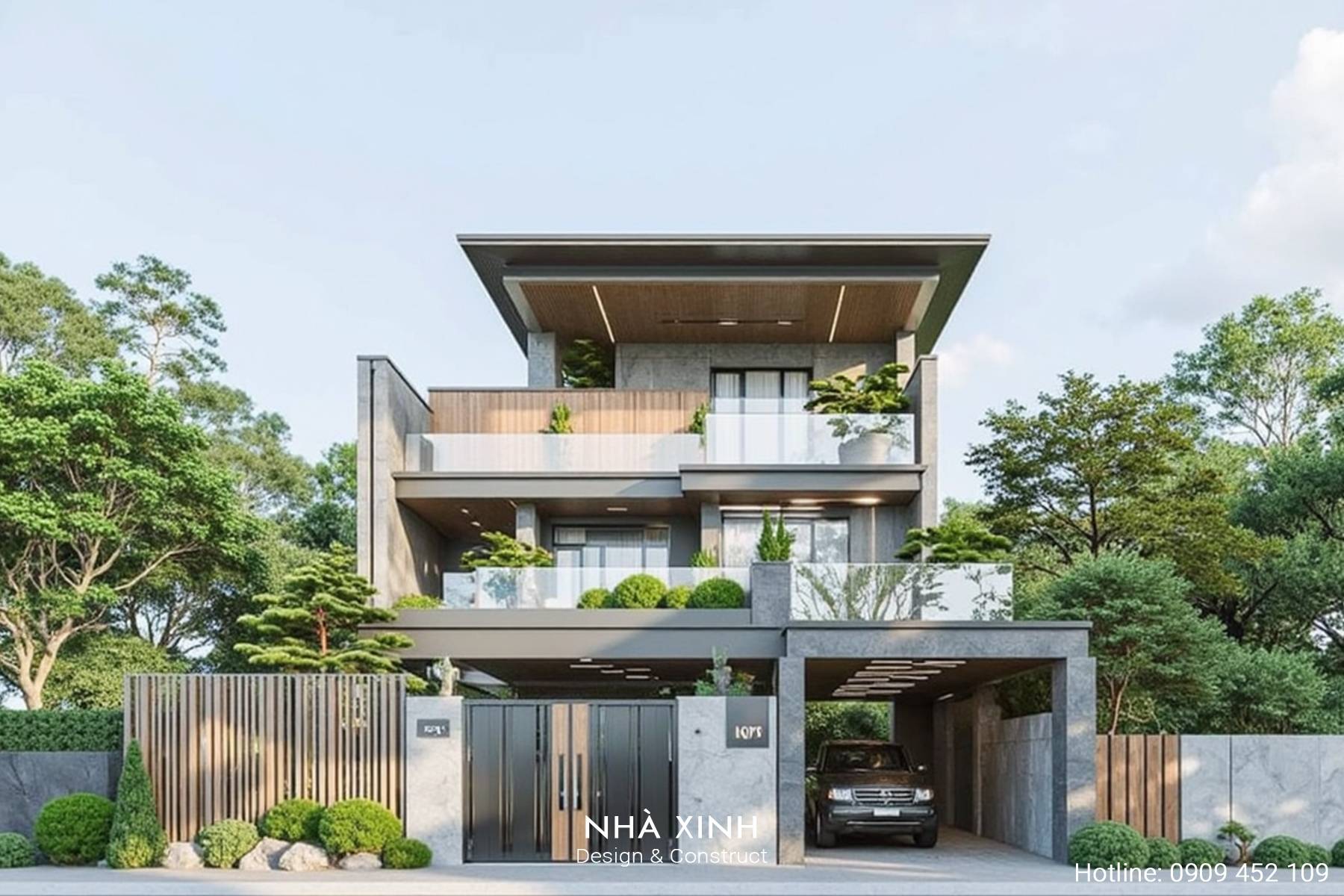 Biệt thự hiện đại được rất nhiều người ưa chuộng hiện nay