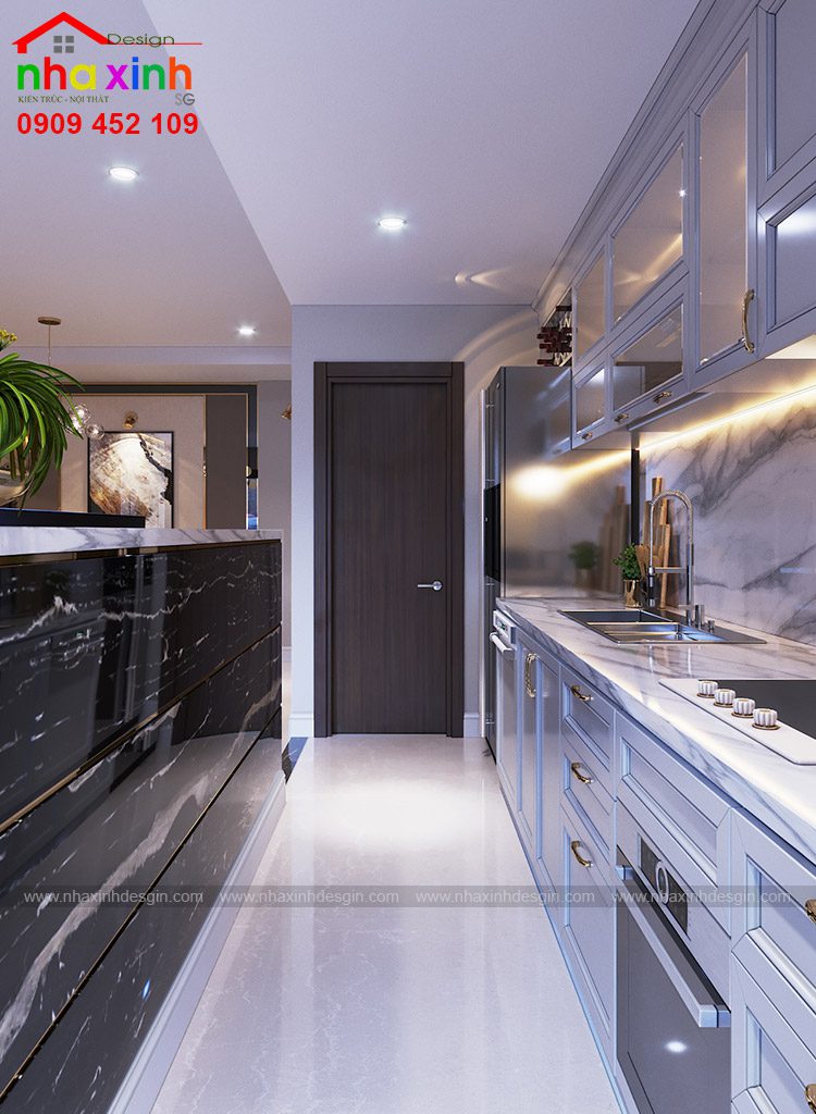 Sự tươi mới trong cách thiết kế các hệ tủ trong không gian phòng bếp