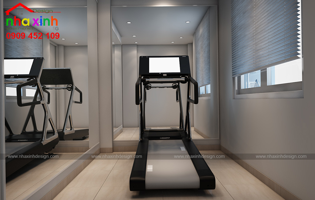 Phòng Gym biệt thự phố 3 tầng | Anh Trung
