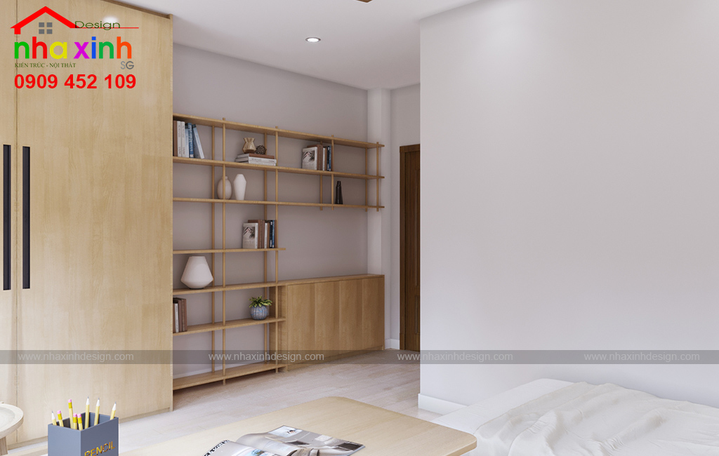 Nội thất phòng ngủ con gái phong cách đồ gỗ | Chị Chi. Ảnh 1
