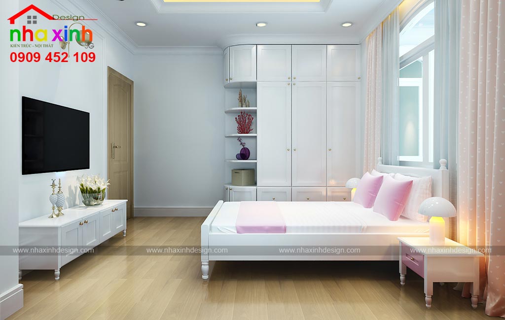 Thiết kế nội thất phòng ngủ 2 view 02