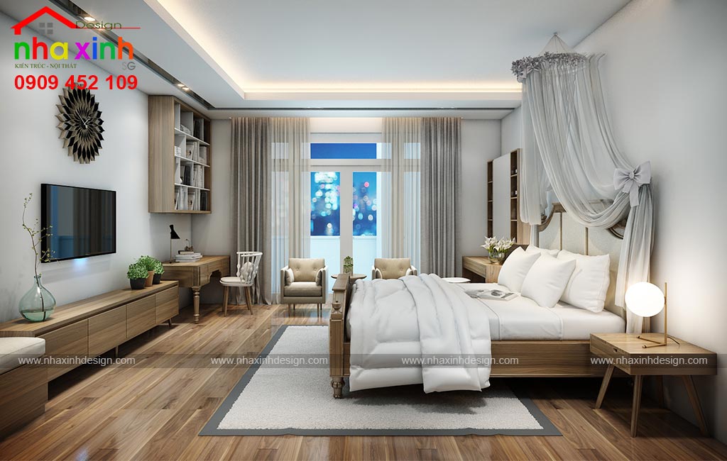 Thiết kế phòng ngủ bố mẹ view 02
