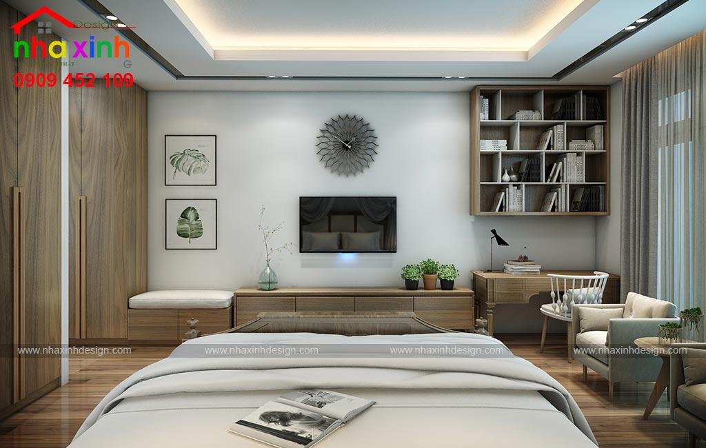 Thiết kế phòng ngủ bố mẹ view 04