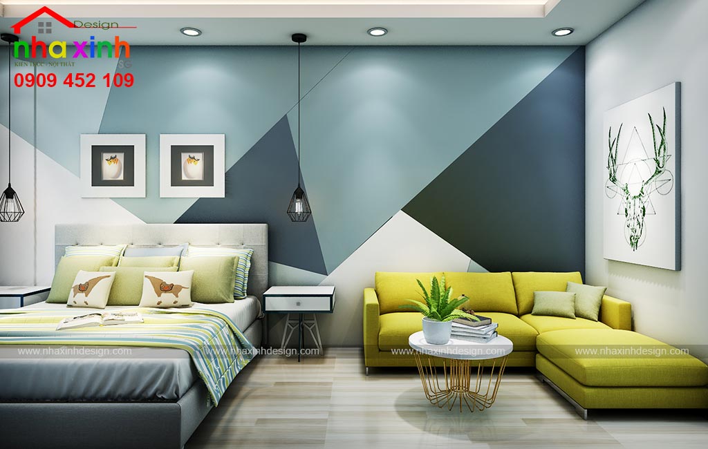 Thiết kế phòng ngủ con trai view 03