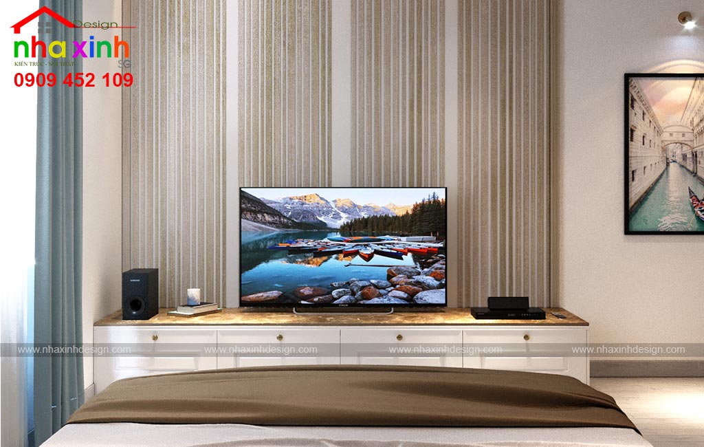 Thiết kế phòng ngủ con trai 28 tuổi view 02