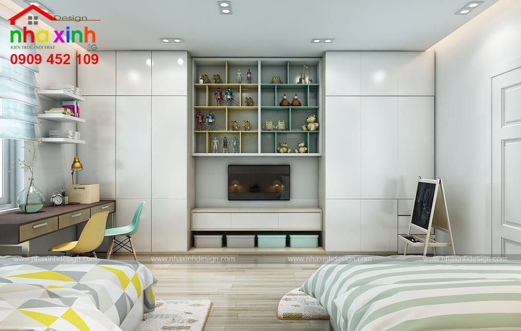 Thiết kế phòng ngủ con view 02