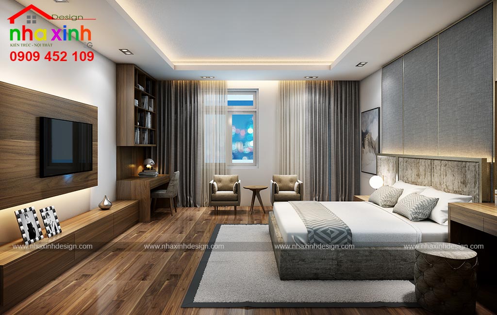 Thiết kế phòng ngủ ông bà view 02