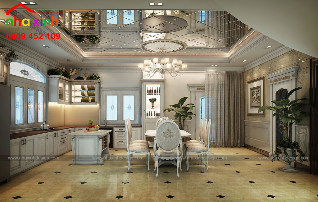 Thiết kế nội thất đẹp nhà chị mười view 02