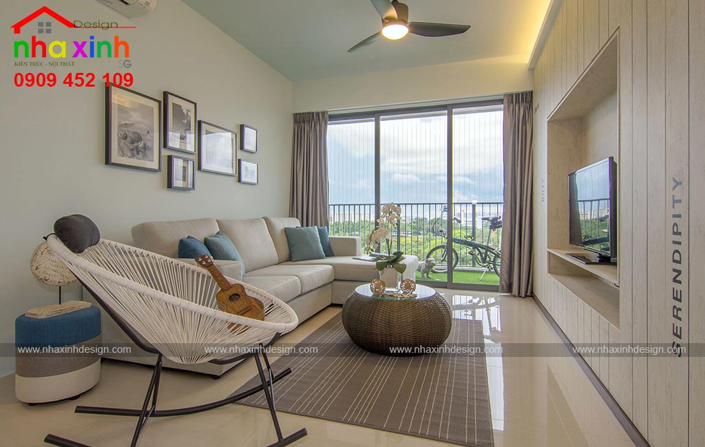 Phòng khách với chiếc view triệu đô nâng tầm chất lượng cuộc sống