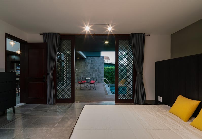 Thiết kế phòng ngủ theo phong cách tối giản