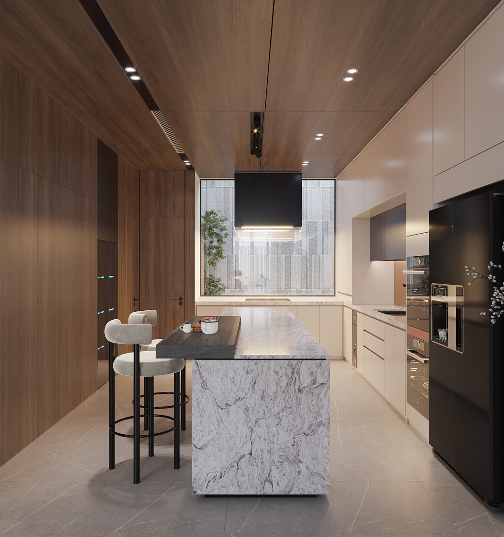 Ý tưởng thiết kế không gian phòng bếp sang trọng & tinh tế
