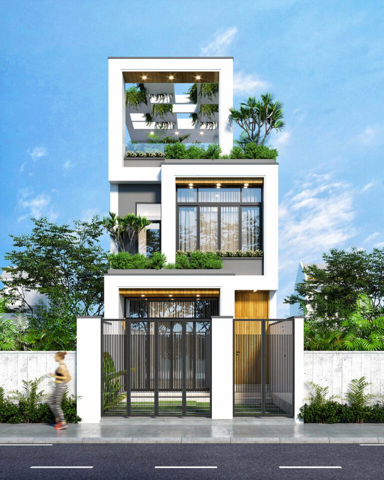 TOP 10+ Mẫu Nhà Phố Hiện Đại Ấn Tượng Siêu Sang Trọng
