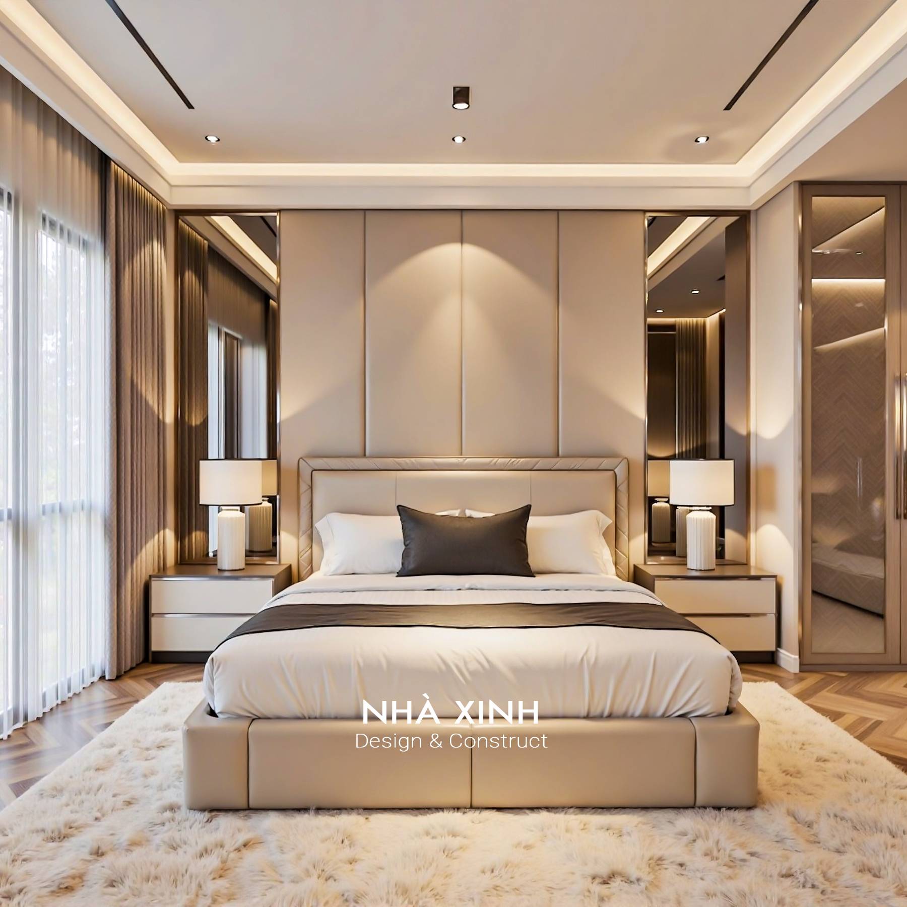 Tận dụng lam che cho không gian hiện đại
