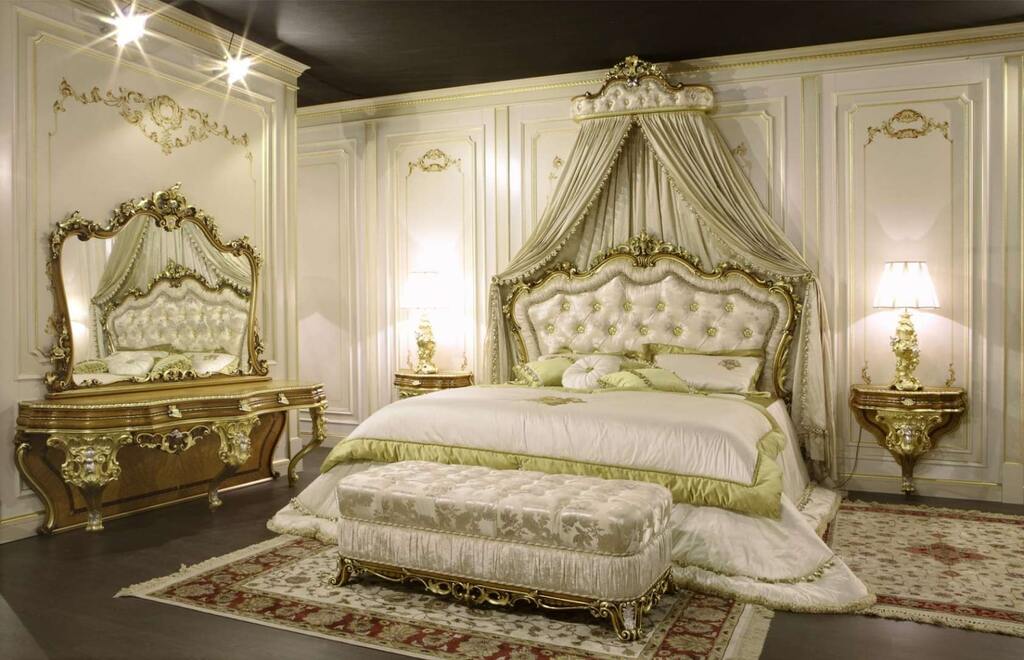 Mẫu phòng ngủ cổ điển kiểu Pháp 2