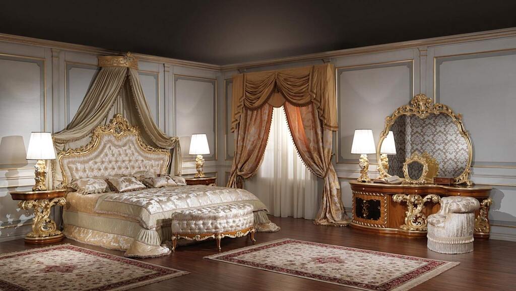 Mẫu phòng ngủ cổ điển kiểu Pháp 3