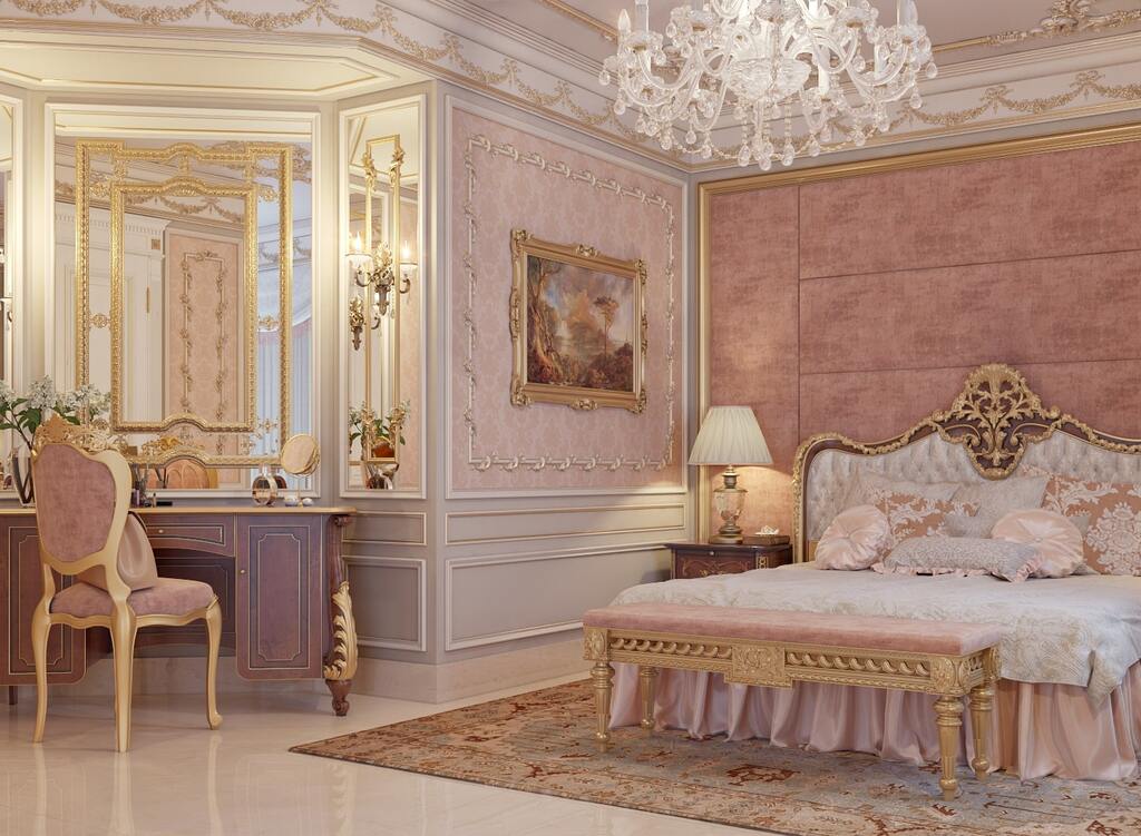 Mẫu phòng ngủ cổ điển kiểu Ý 3