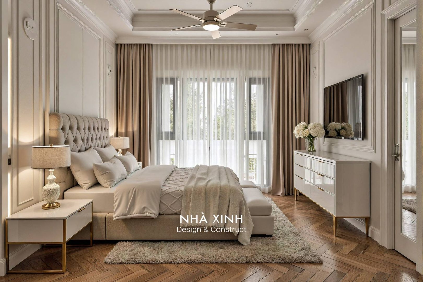 thien duong xanh sang trong biet thu san vuon luxury essence le309 3