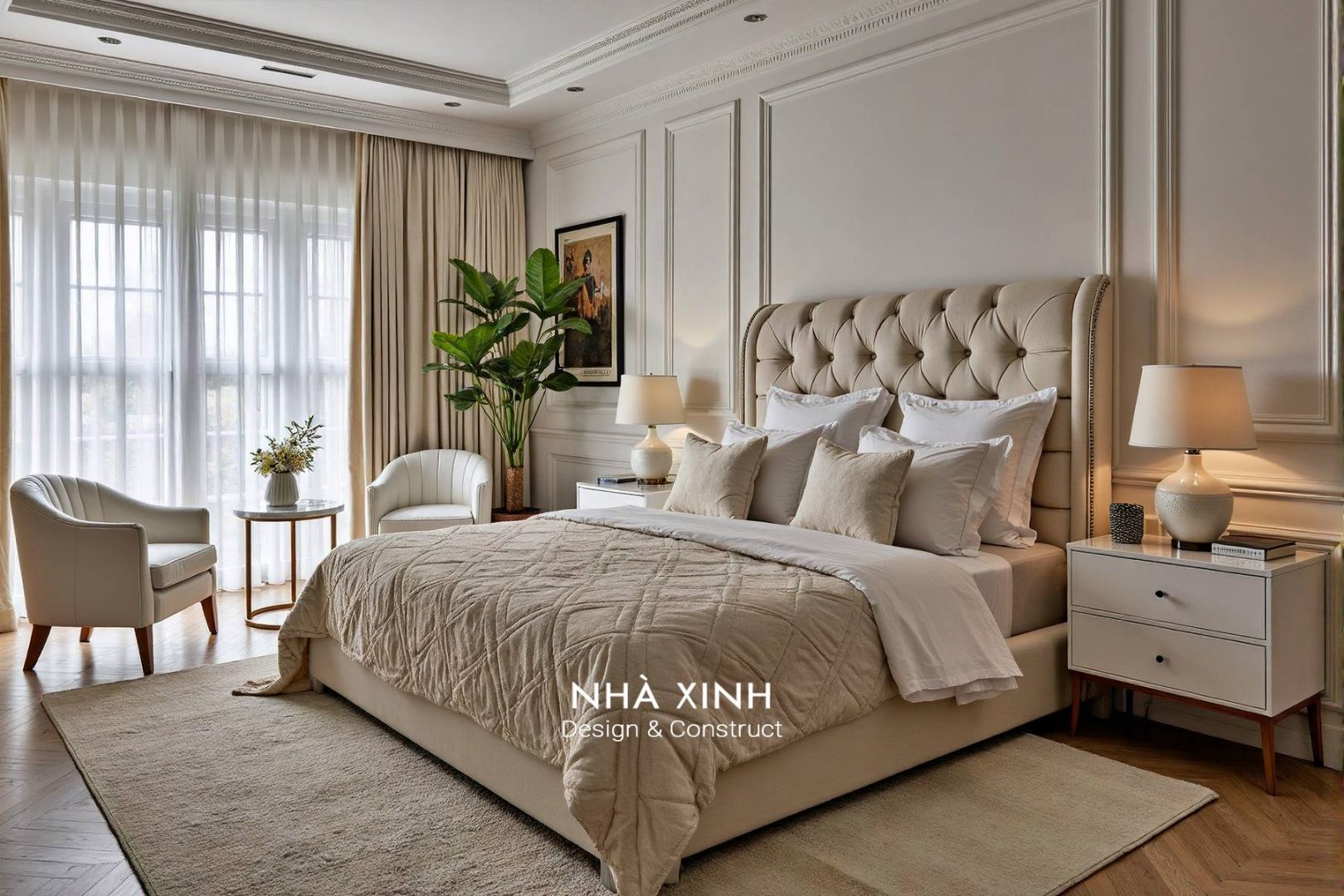 thien duong xanh sang trong biet thu san vuon luxury essence le309 9