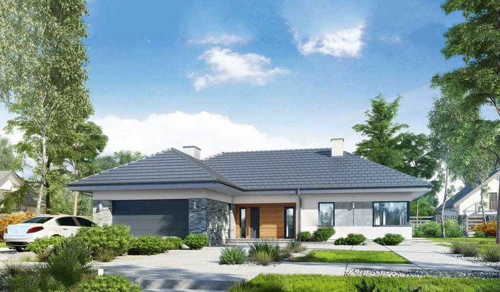 10+ Mẫu Nhà Mái Thái Chữ L 1 Tầng Được Tìm Kiếm Nhiều Nhất 2022 4 Mẫu nhà 1 tầng mái thái cổ điển chữ L