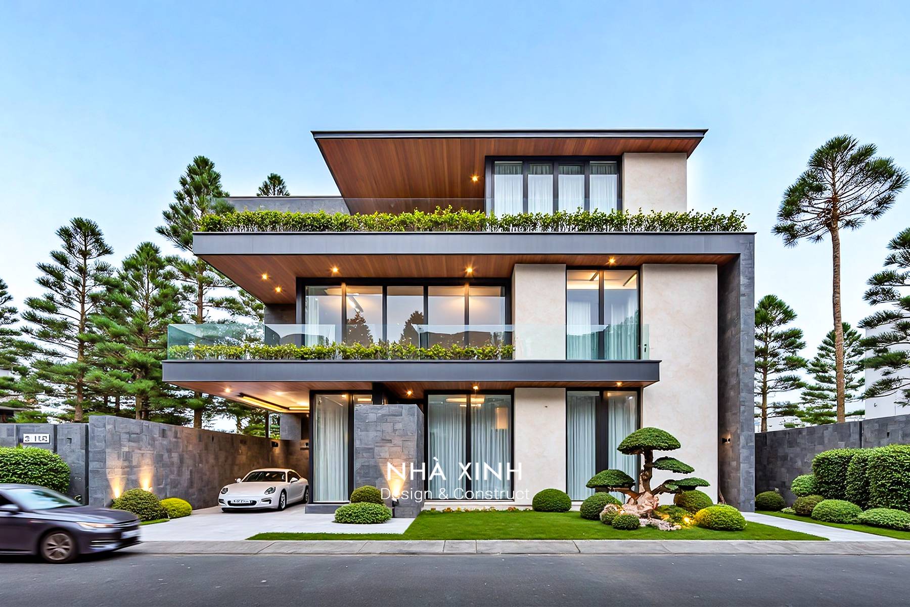 Mẫu biệt thự 2 tầng đẹp 