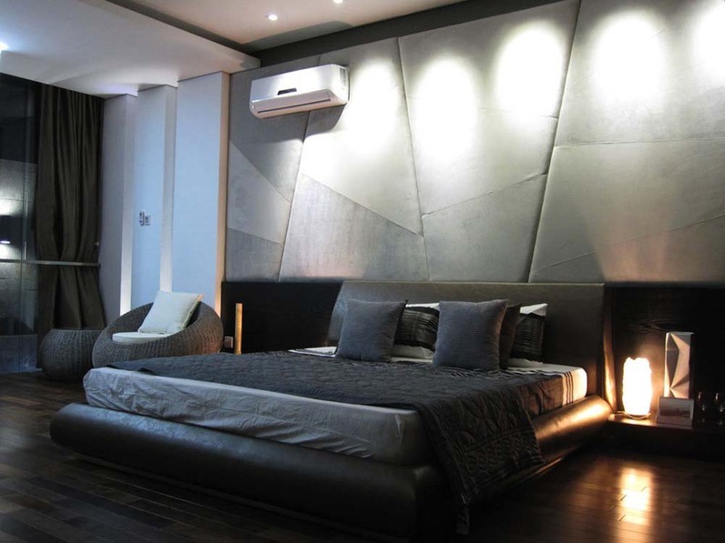 Phòng ngủ 1 có thiết kế đơn giản nhưng vô cùng ấm cúng và sang trọng.