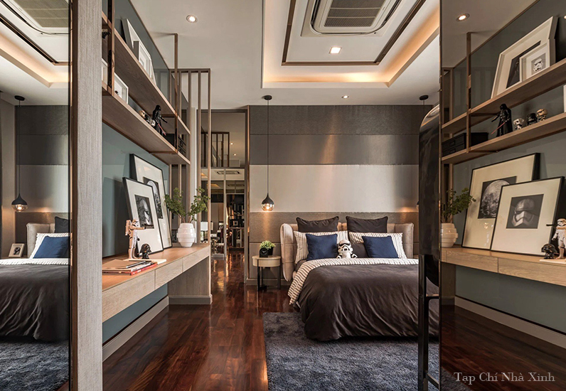 Phòng ngủ là nơi sinh hoạt riêng được thiết kế dựa trên sở thích của chủ nhân căn phòng