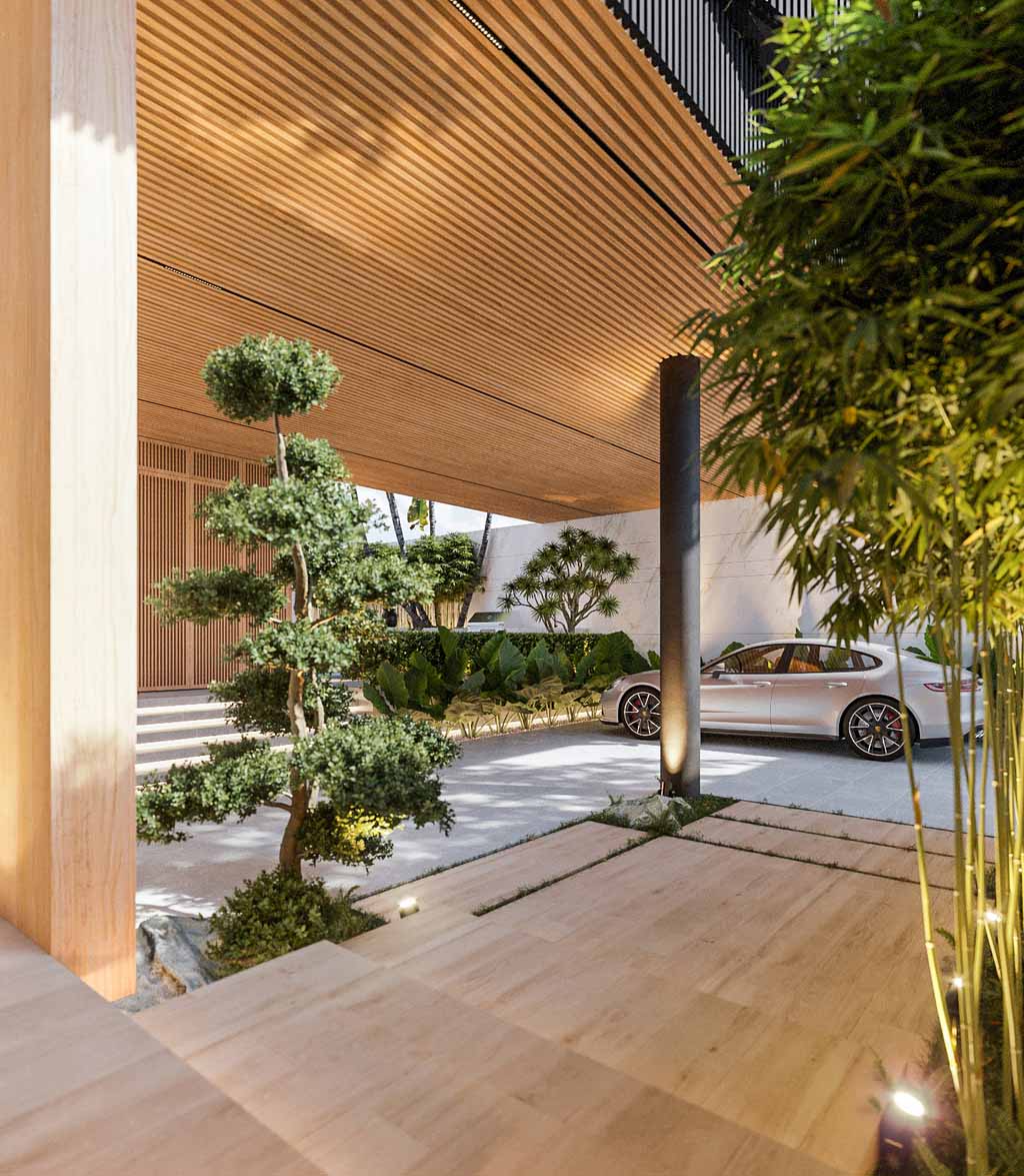 Ván sàn gỗ sân vườn ngoài trời giải pháp hữu hiệu cho công trình biệt thự hiện đại đẹp