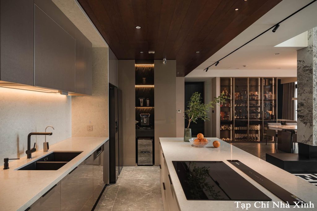 Sự hiện đại trong thiết kế không gian phòng bếp