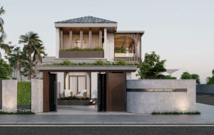 Biệt thự mái Nhật 2 tầng 2 mặt tiền với lối kiến trúc độc đáo