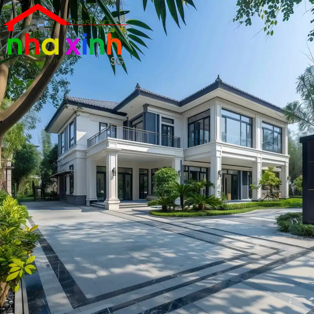 biệ thự mini 100m2 2 tầng