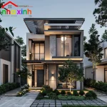 biệt thự mini 2 tầng 60m2