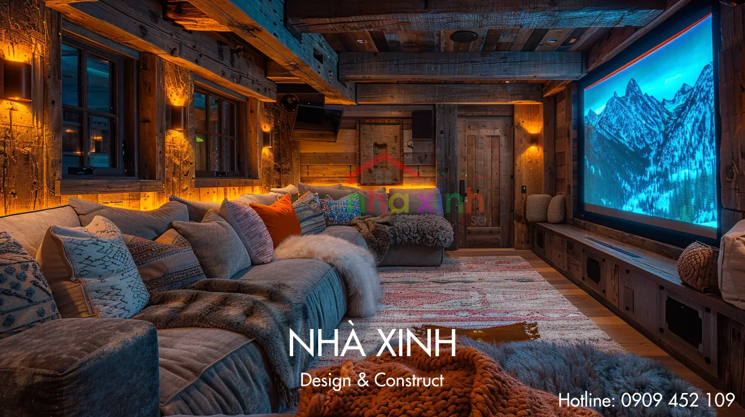 Mô tả: Không gian nhỏ xinh, ấm cúng dành cho khách hàng yêu thích điện ảnh.