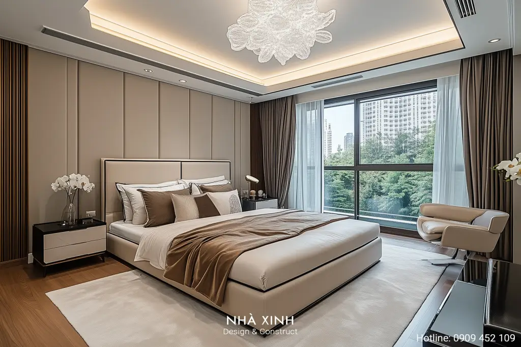 noi that phong cach luxury kien truc thong tang dep melosa garden 7