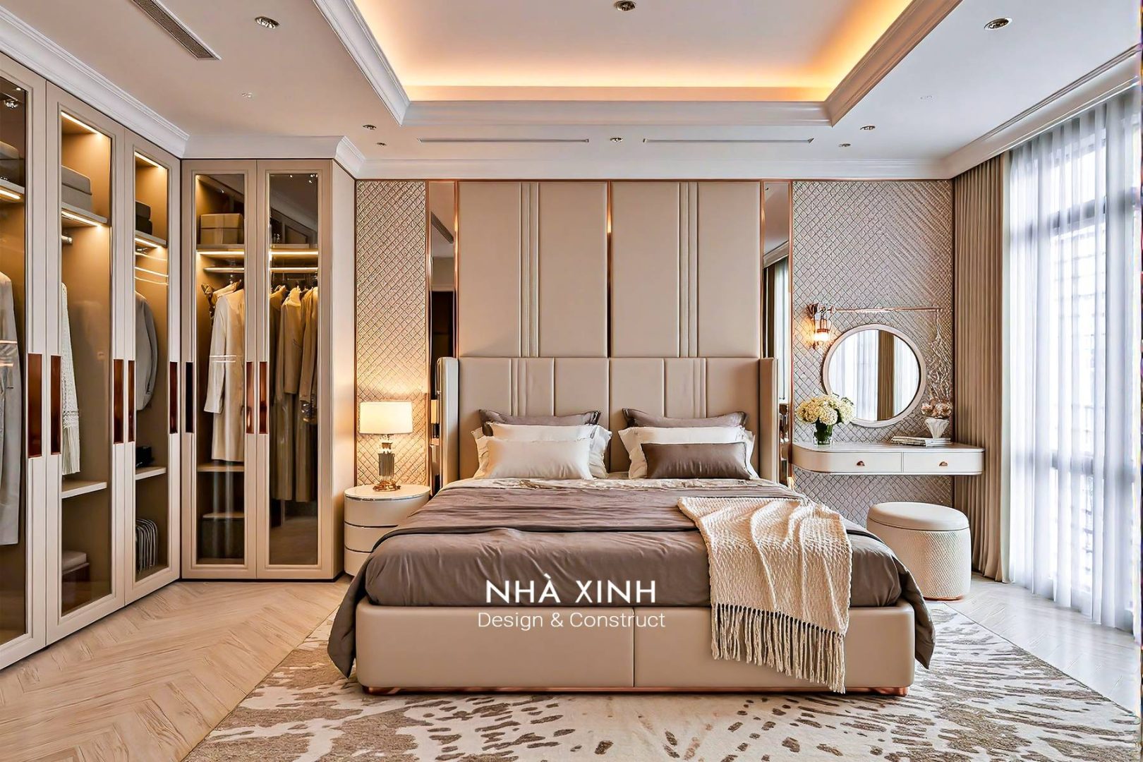 mau thiet ke biet thu hien dai dep voi san vuon sieu rong tai quan cu chi 3