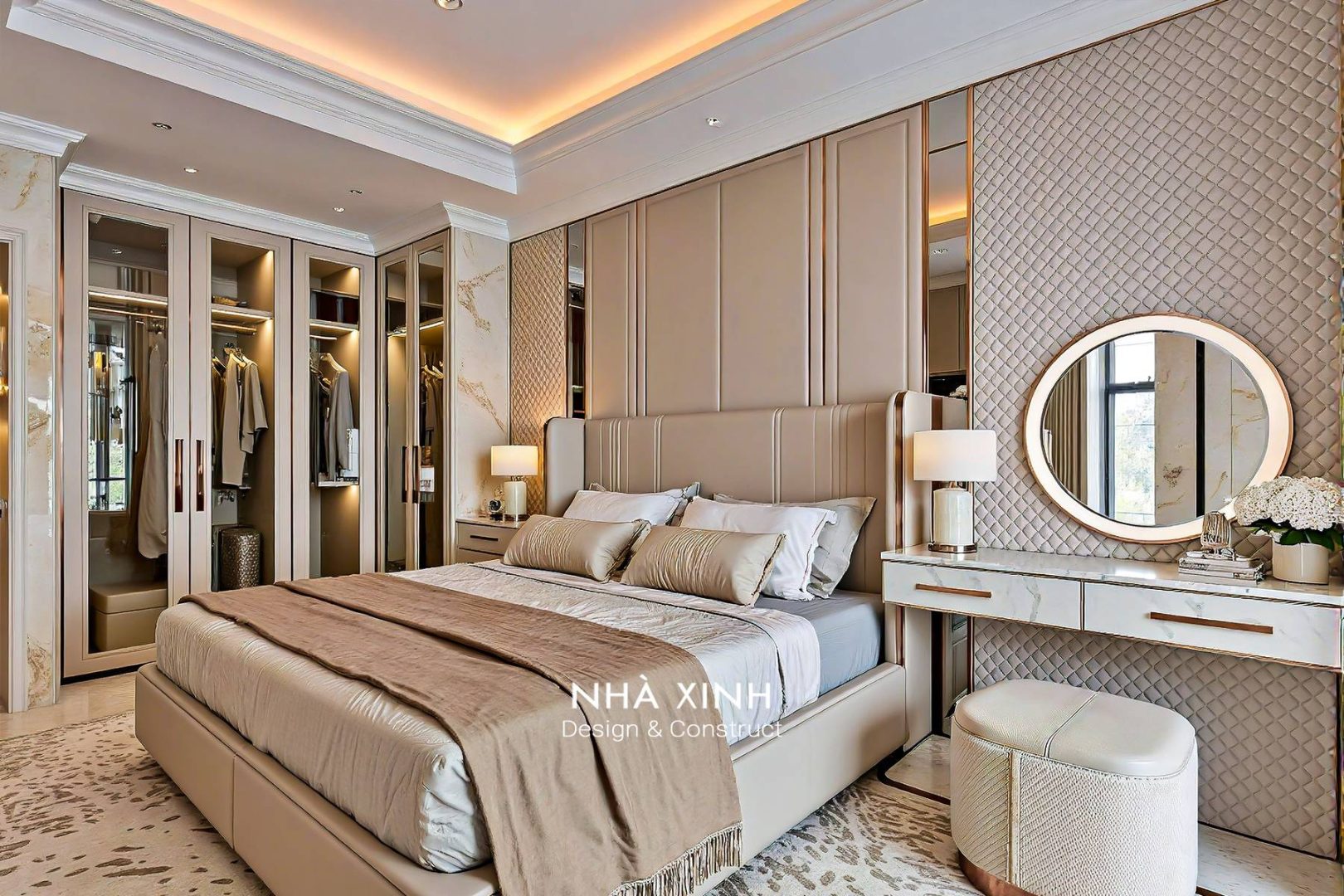 mau thiet ke biet thu hien dai dep voi san vuon sieu rong tai quan cu chi 4