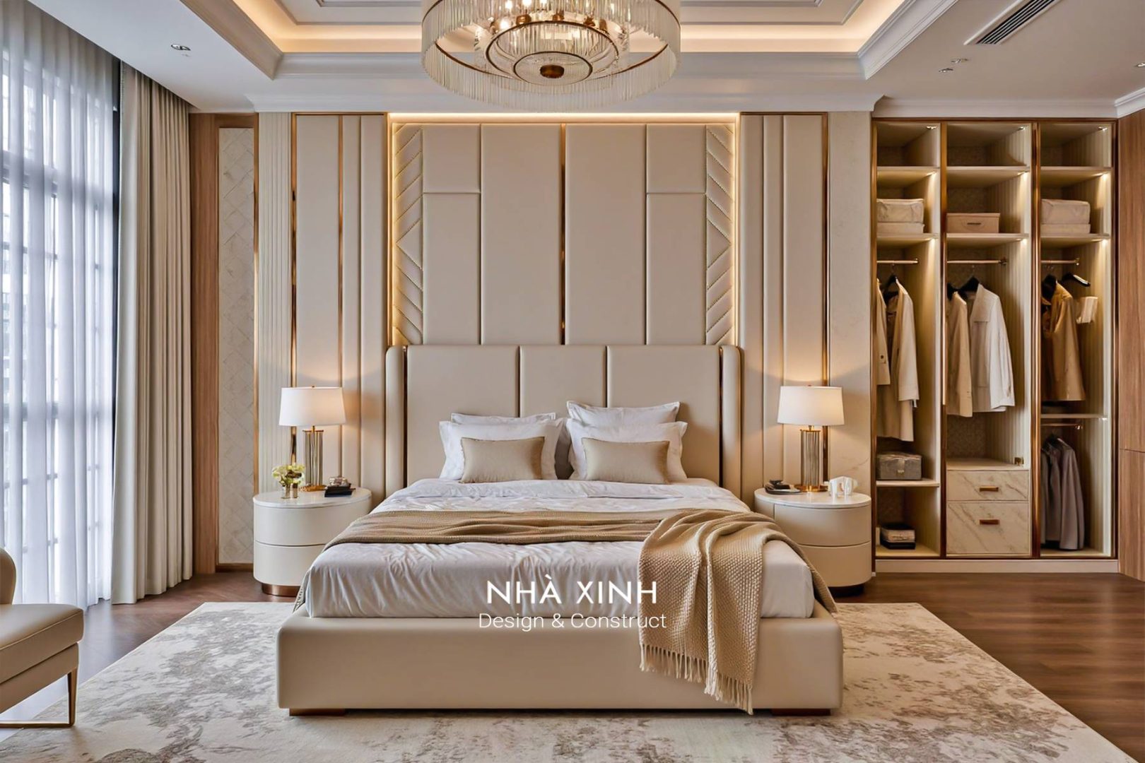 mau thiet ke biet thu hien dai dep voi san vuon sieu rong tai quan cu chi 5