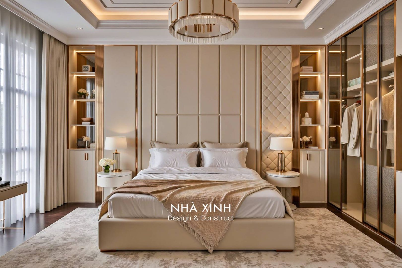 mau thiet ke biet thu hien dai dep voi san vuon sieu rong tai quan cu chi 7