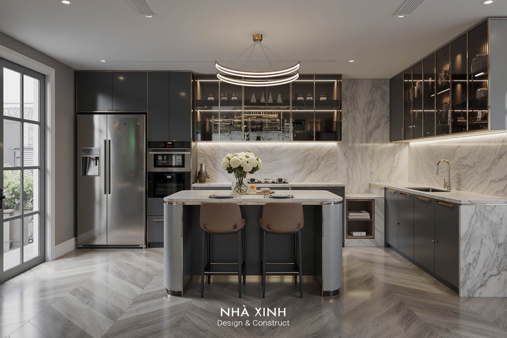Chiêm ngưỡng nội thất phòng bếp 
