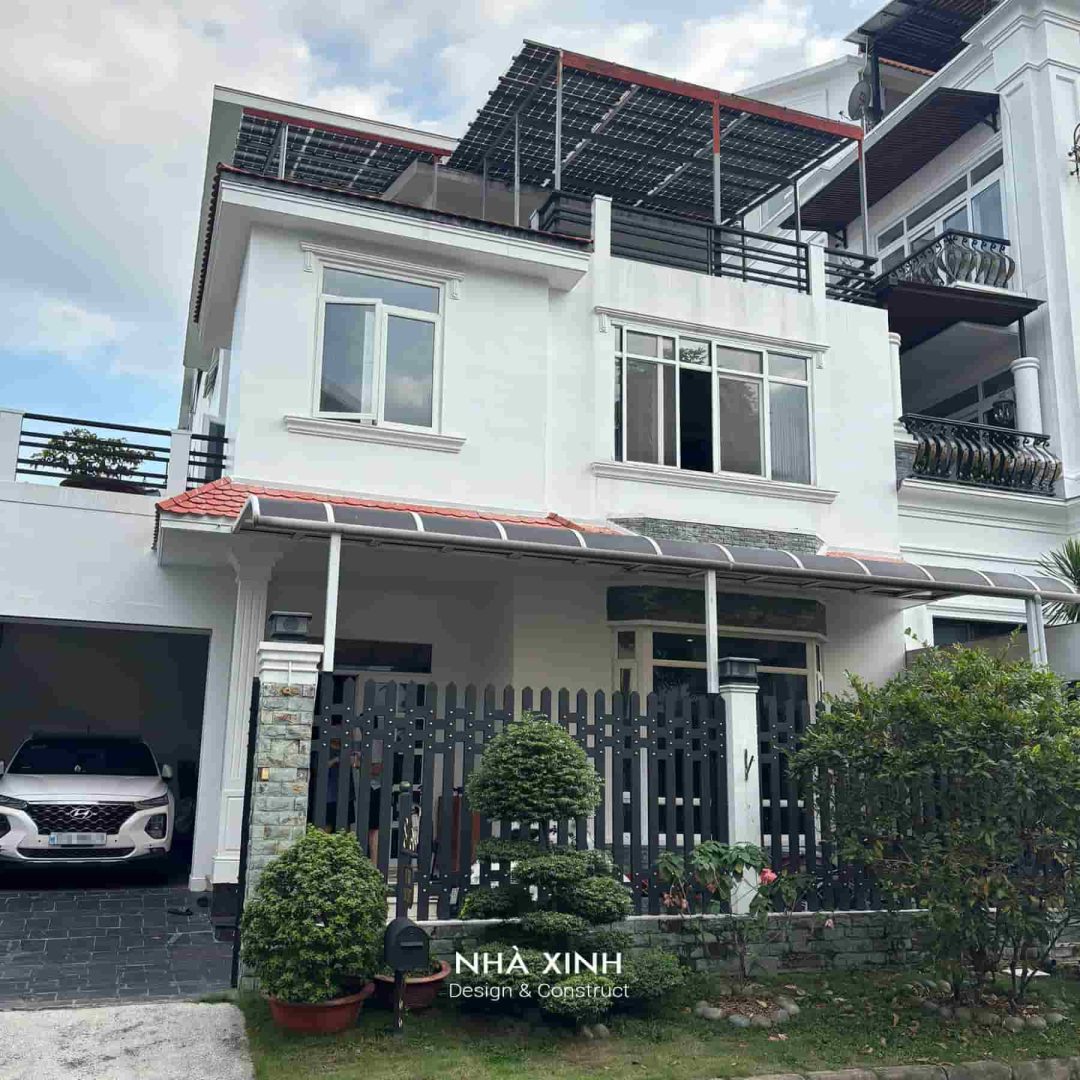 Quang cảnh biệt thự trước khi cải tạo 