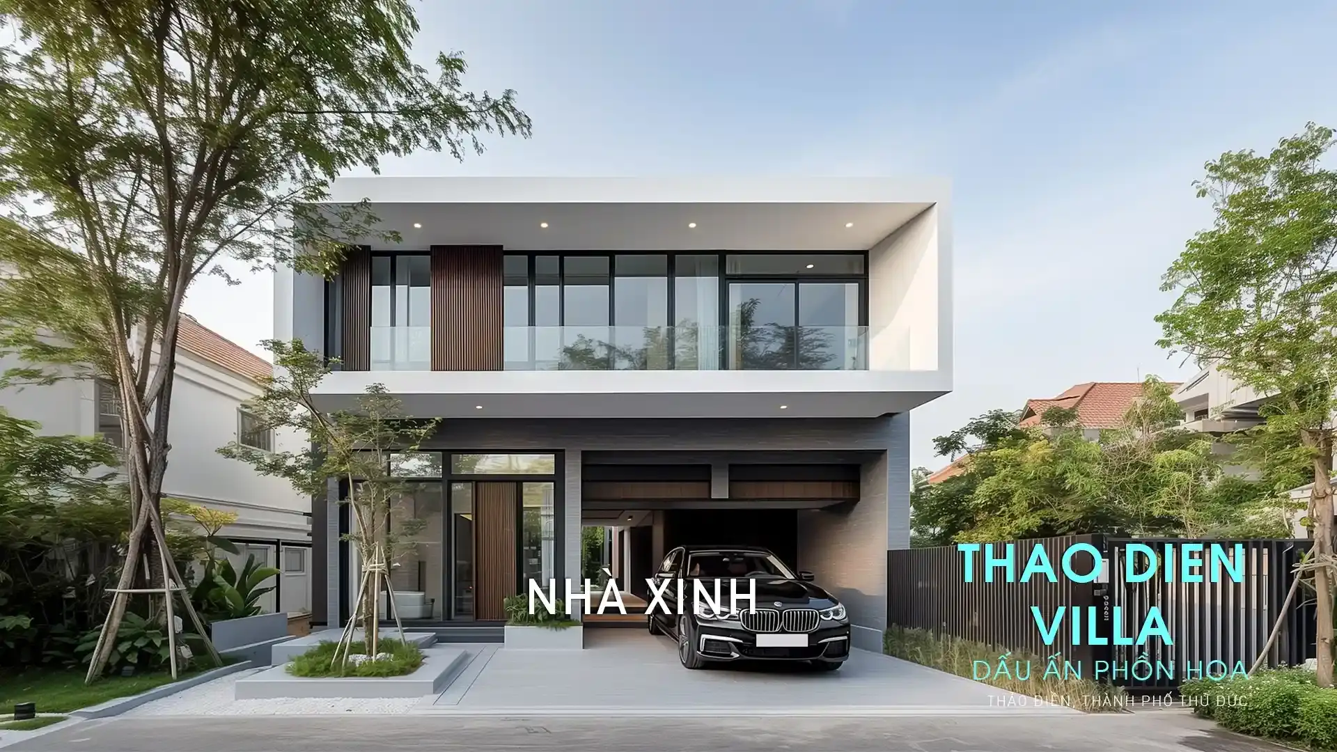 thiết kế mẫu nhà phố 2 tầng mái bằng thiết kế đơn giản