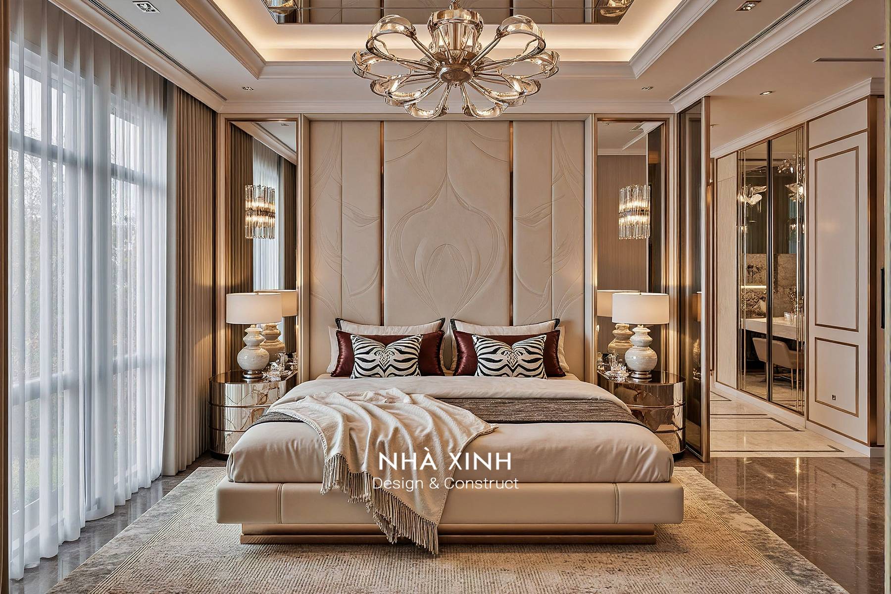 Thiết kế phòng để giày dép, quần áo