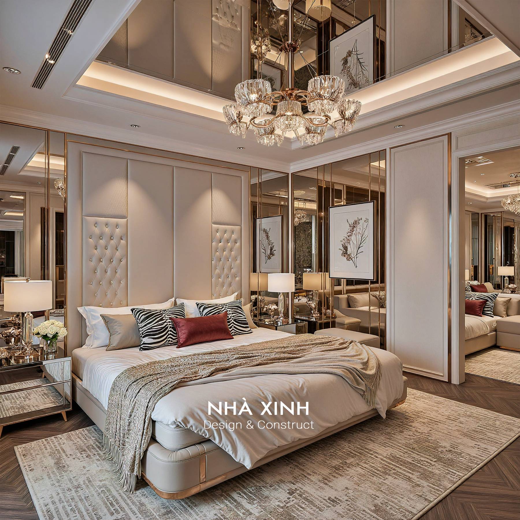 Thiết kế phòng trung bày quần áo hiện đại
