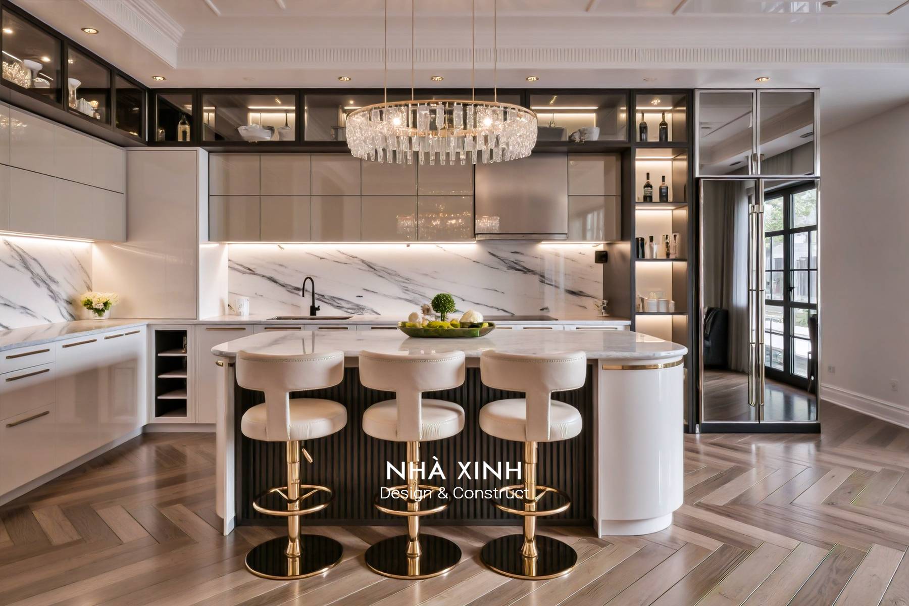 Mẫu thiết kế nội thất phòng khách đẹp và sang trọng