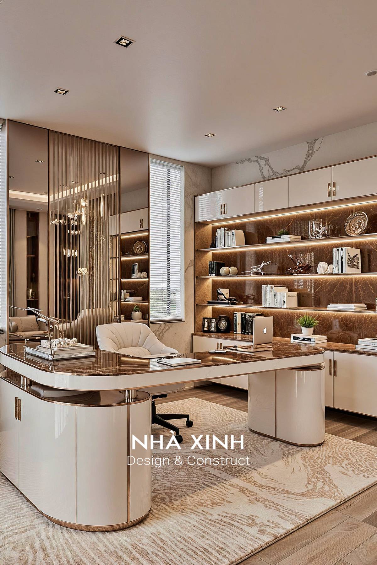 Mẫu thiết kế nội thất không gian phòng bếp