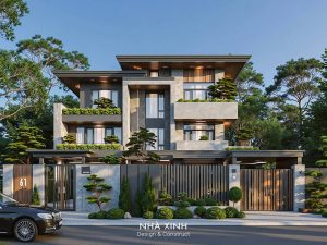 Mẫu Thiết Kế Biệt Thự Hiện Đại Modern Essence Sang Trọng BT102