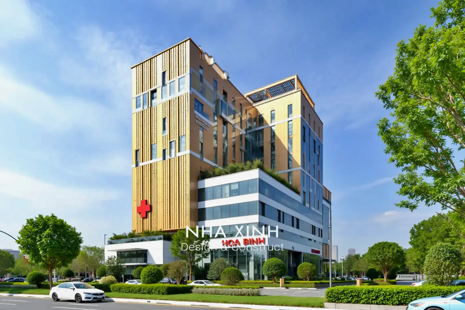 thiết kế bệnh viện Tâm Đức