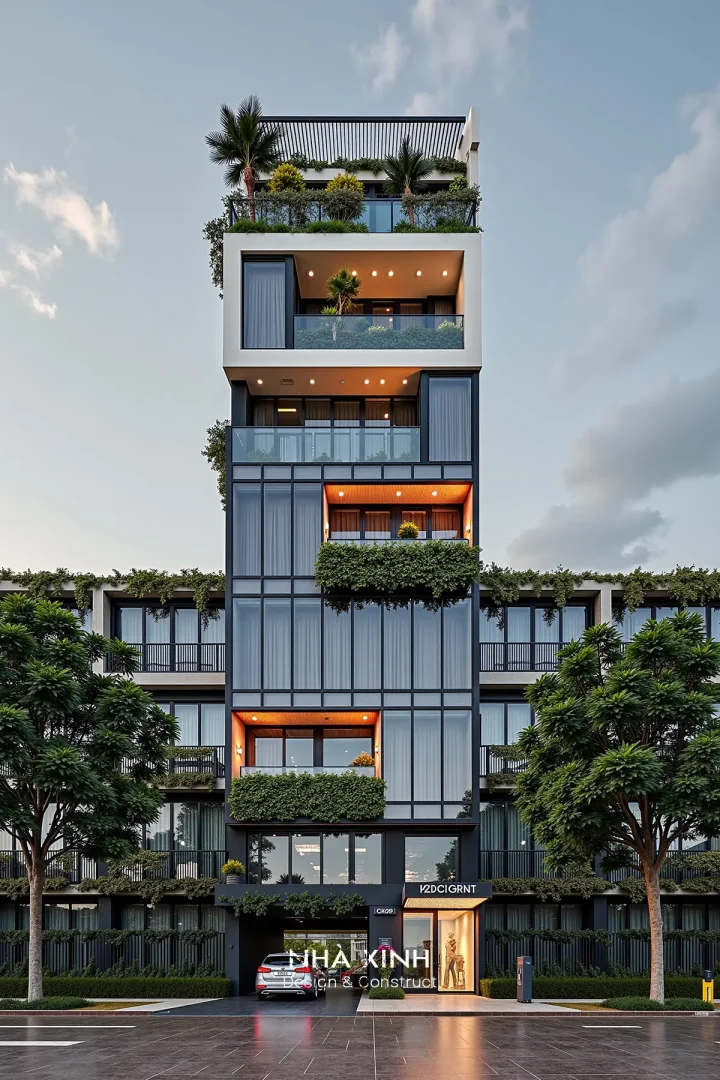 mẫu thiết kế building hiện đại