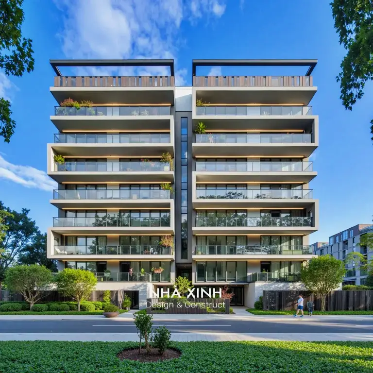 mẫu khách sạn sang trọng độc đáo