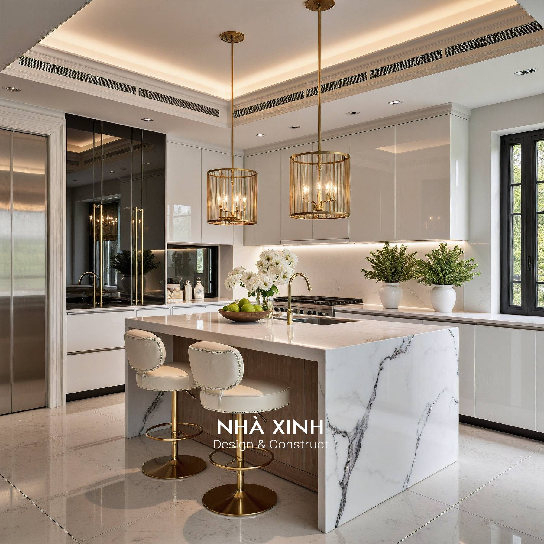 Không gian nội thất nhà chị Khánh