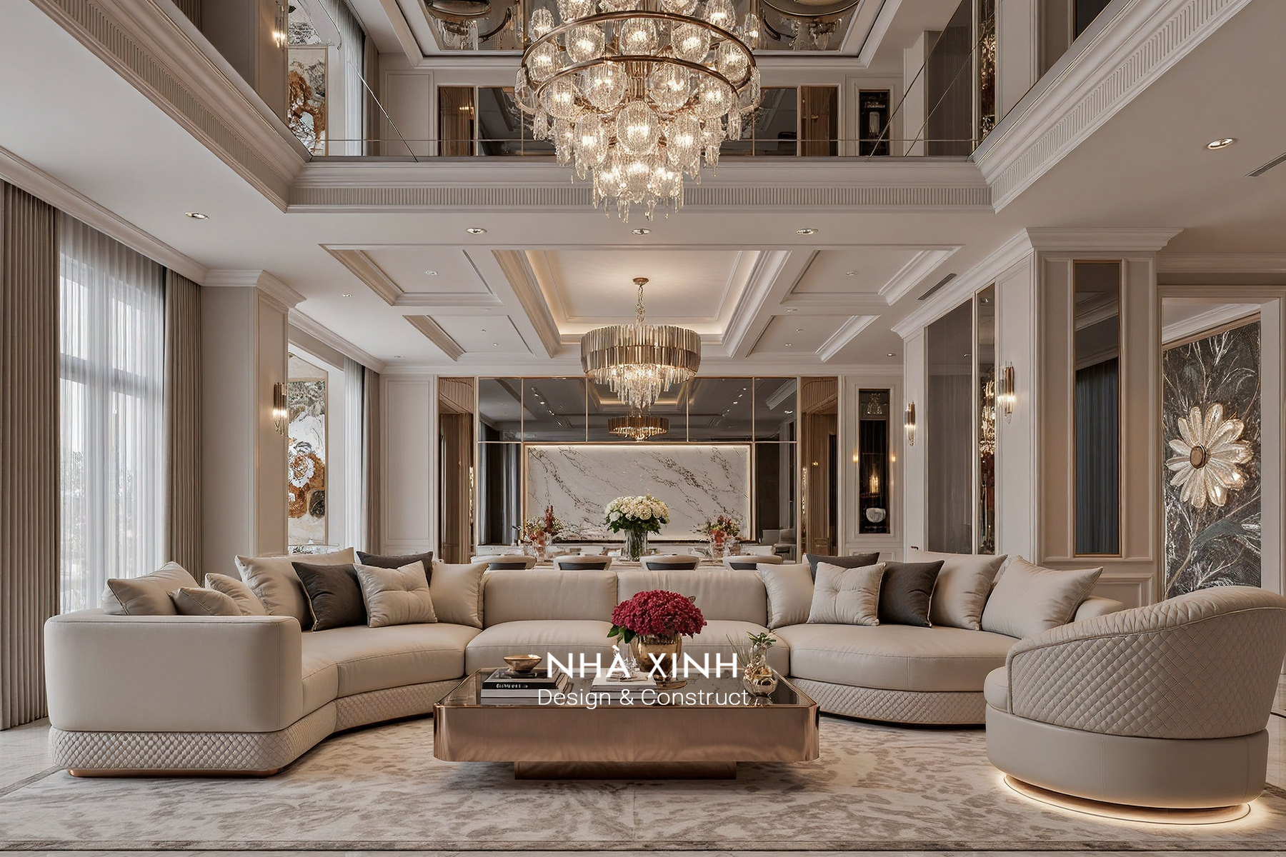 Thiết kế nội thất hiện đại đẹp dẫn đầu xu hướng